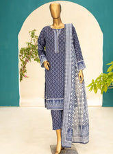 Norah Identic Separates Print Digital Airjet Lawn 3 Piece Unstitched Suit NH24ISV1 D-04
